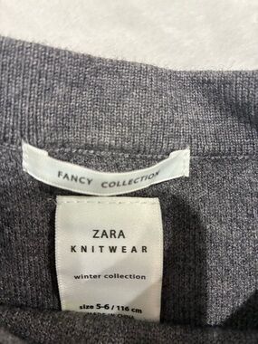ZARA Knitwear Sweater - Heather Gray